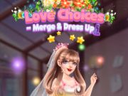 Játék Love Choices összeolvad és öltözz fel  online