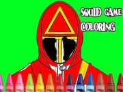Játék Squid játék színezés  online
