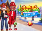 Játék Roblox karácsonyi ruha  online