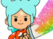Játék Kifestőkönyv: Toca Boca Rita  online