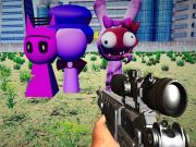 Játék Sprunki Sniper Squid játék  online