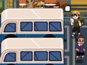 Játék Mart puzzle busz lekvár  online