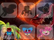 Játék Huggy Wuggy puzzle  online