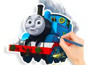 Játék Festőkönyv: Thomas online Játék Festőkönyv: Thomas online