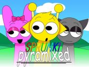 Játék Sprunki pirámi  online