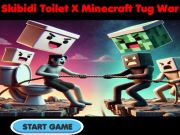 Játék Skibidi WC X Minecraft vontató háború  online