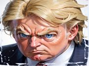 Játék Vicces arc háborúk Trump vs Kim  online