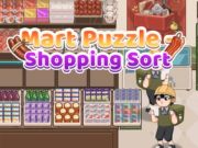 Játék Mart puzzle bevásárló rendezés  online