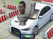 Játék Skibidi WC parkolóautó  online