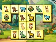 Játék Állati királyság Mahjong  online