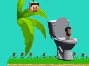 Játék Fonó Skibidi WC -flappy Minecraft  online