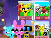 Játék Inhitelibox party fagyasztott sprunki ütem  online