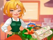 Játék Roxie's Kitchen: Tavaszi tekercs  online