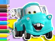 Játék Festőkönyv: Mater Cars  online