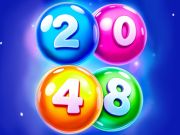 Játék 2048 Match Balls online