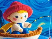 Játék Jigsaw puzzle: Csillagos éjszakai horgászat  online