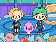 Játék Toca boca: látnivalók  online