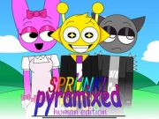 Játék Sprunki Pyramixed: Human Edition  online