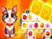 Játék Macska városi csempe mérkőzés puzzle  online