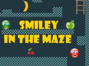 Játék Smiley a labirintusban  online