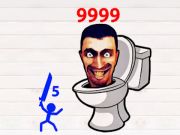Játék Stickman Hero Skibidi torony védelme  online