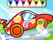 Játék Festőkönyv: Racing Car  online