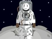Játék Stickman az űrben  online