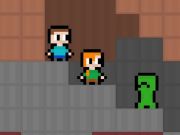 Játék McBros pixelcraft  online