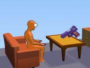 Játék Ragdoll Gun Shooter: Cannon Spinner játszótér  online