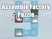 Játék Összeszerelje a gyári puzzle -t  online