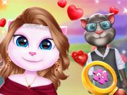 Játék Cica pár kedves Valentin  online