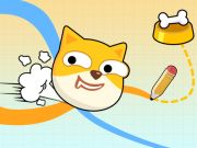 Játék Doge rohanás rajzolja a hazai puzzle -t  online