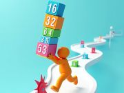 Játék Cube Stack 2048  online
