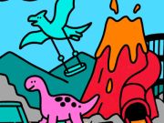 Játék Szín: Code Dino Park  online