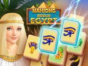 Játék Mahjong -rejtvények: Egyiptom  online