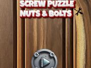 Játék Csavaros puzzle: anyák és csavarok  online