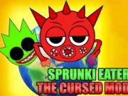 Játék Sprunki evő az átkozott mod  online