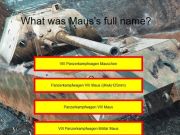 Játék Tank -kvíz: Maus  online