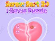 Játék Csavarok Sort 3D csavaros puzzle online