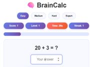 Játék BrainCalc online