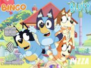 Játék Jigsaw puzzle: Bluey hitelkártya online