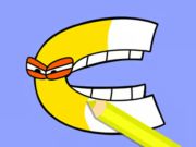Játék Festőkönyv: ábécé Lore C online