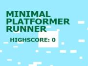 Játék Minimális platformer futó online