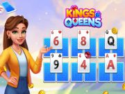 Játék Királyok és Queens Solitaire Tripeaks online