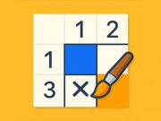 Játék Színes noogram-puzzle online