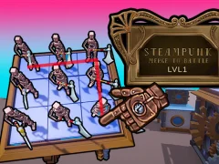 Játék Steampunk Merge To Battle online