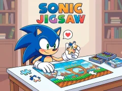 Játék Sonic Jigsaw online