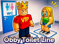 Játék Obby Toilet Line online