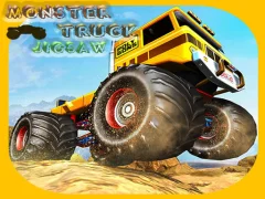 Játék Monster Trucks Jigsaw online