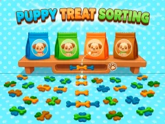 Játék Puppy Treat Sorting online